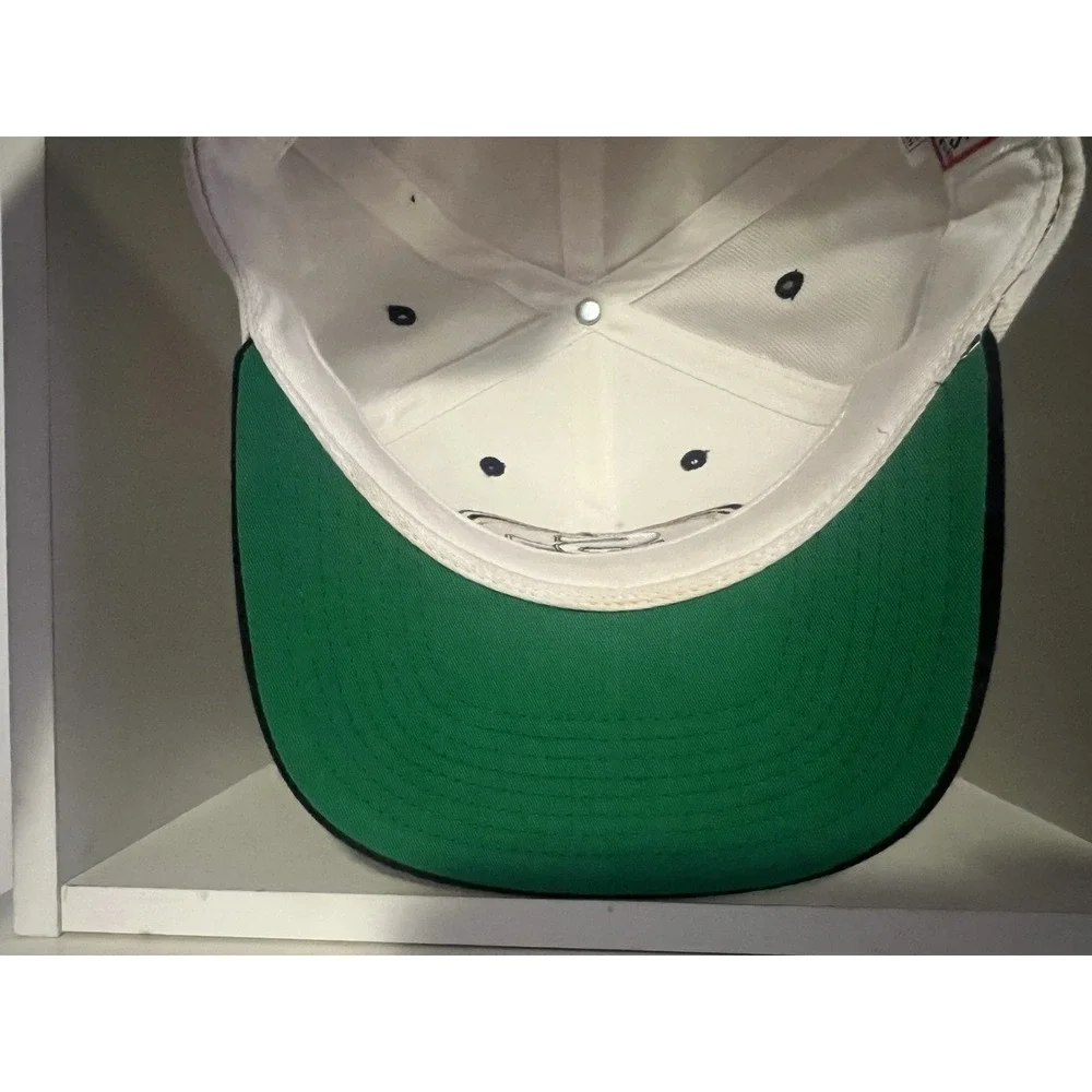 Rare Sports Specialties Vintage 49ers wool White Dome SnapBack W Green Brim Auto